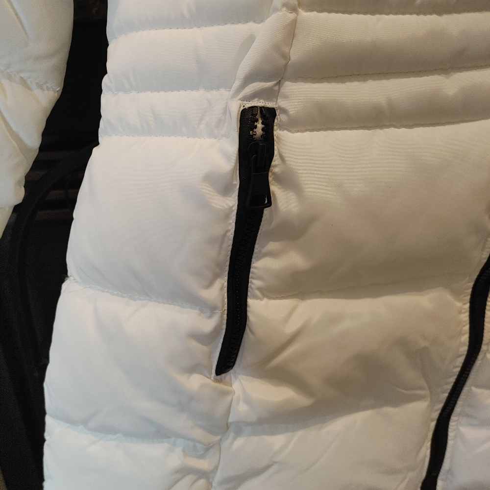 MADDEN GIRL WOMEN'S PUFFER JACKET, WHITE L - Picture 8 of 16